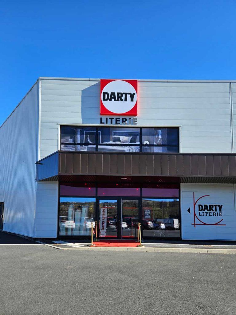 Darty literie magasin